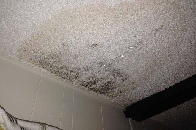 roof leak