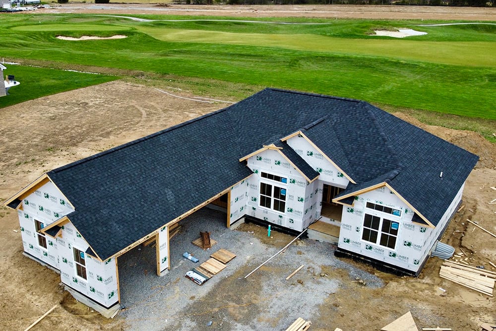 New home roof